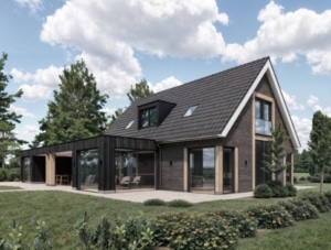 Schuurwoning schetsen