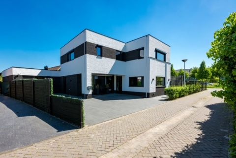 Moderne kubistische villa te Vleuten