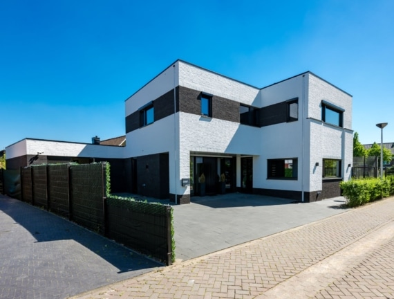 Moderne kubistische villa te Vleuten