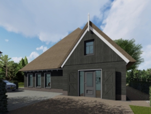 Boerderij schetsen